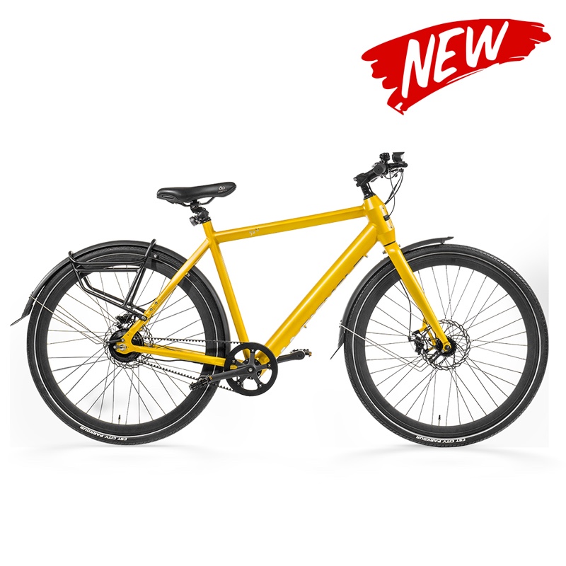 Magicycle Commuter  Step Over Lightweight Electric Bike - Dawn Yellow