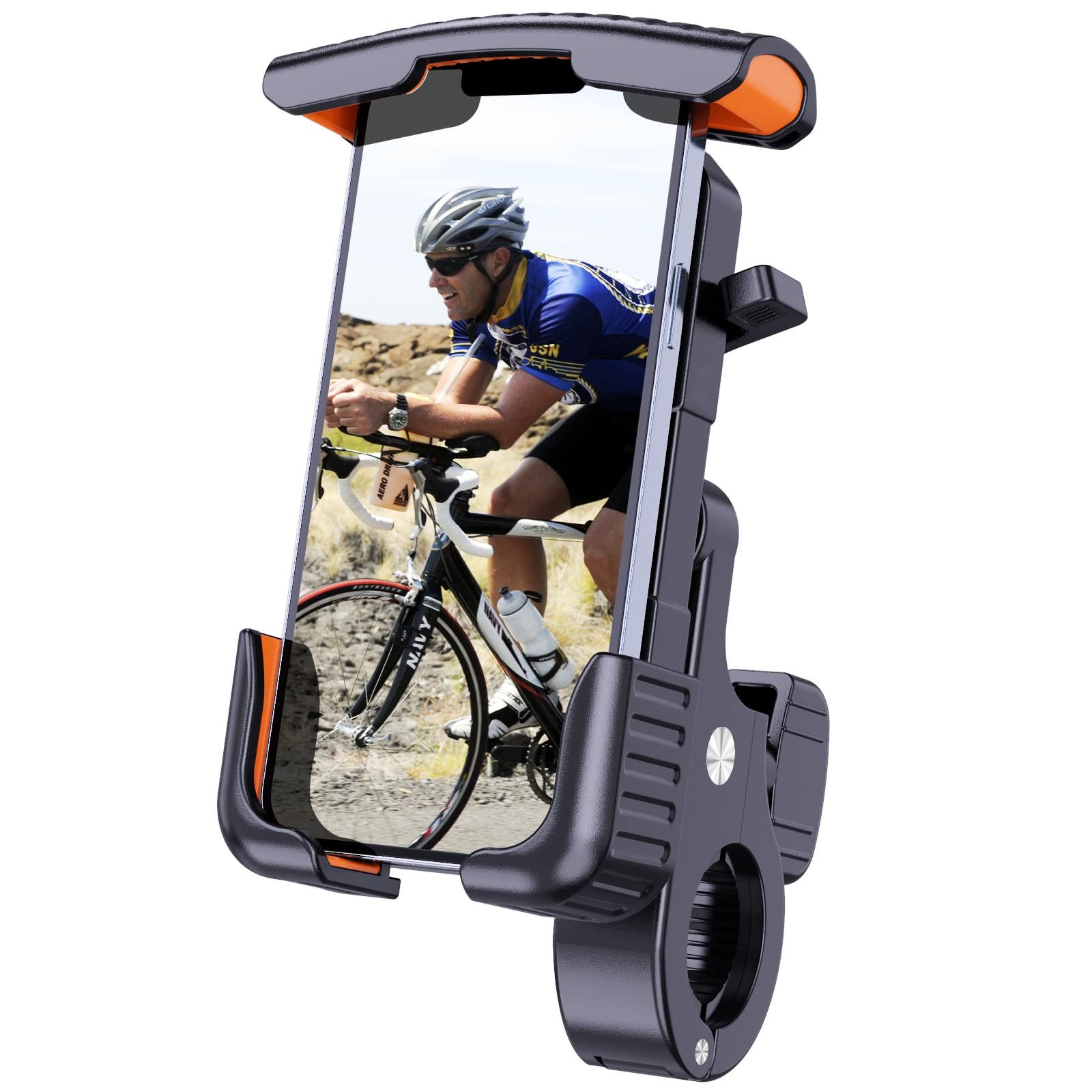 Lock Rotatable Bike Phone Holder