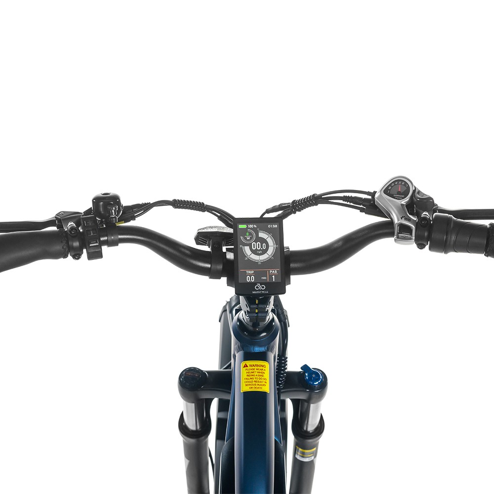 MAGICYCLE 52V 20Ah Cruiser Pro Step-Over Mountain Electric Bike - Midnight Blue