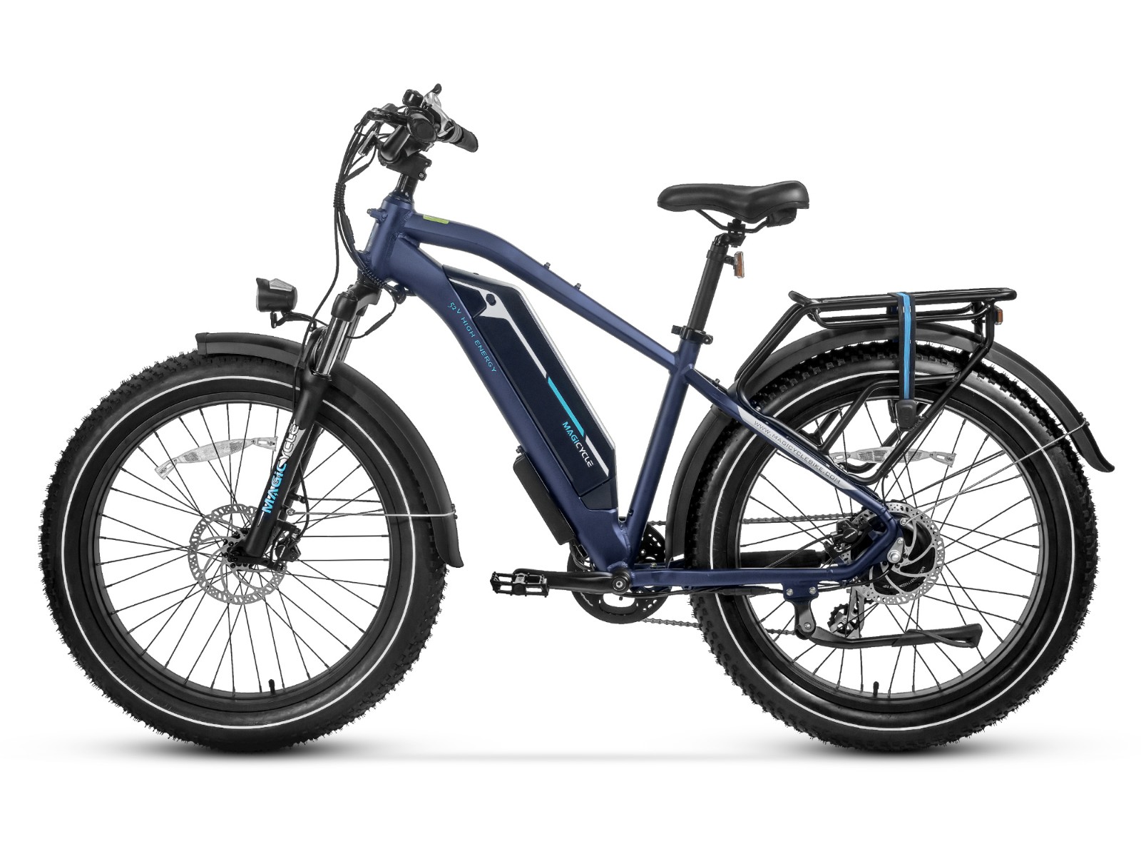 Magicycle 52V 15 Ah Cruiser All Terrain Fat Tire Electric Bike Midnight Blue - Canada Only
