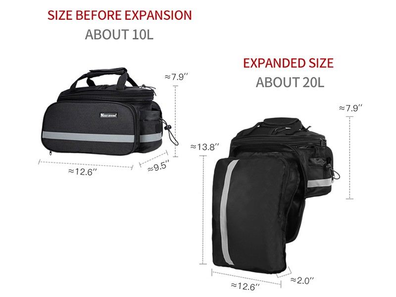 Rear Bag 25L Large Humanized Design