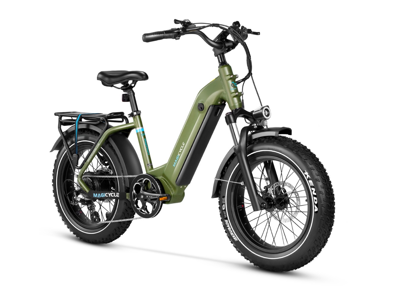 Magicycle Ocelot Pro Long Range Step-Thru Fat Tire Electric Bike - Canada Only